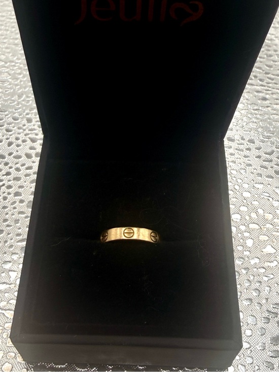 Cartier Jewelry - Cartier Gold Screw Accent Women’s Ring Size 52-6
